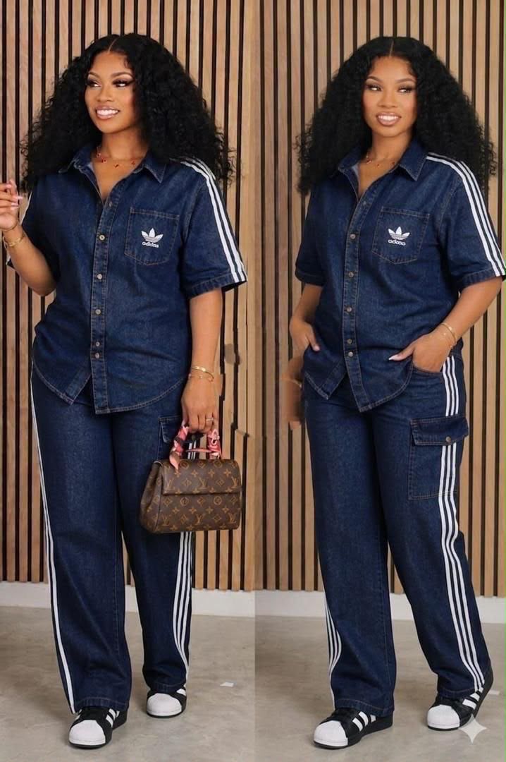 denim set