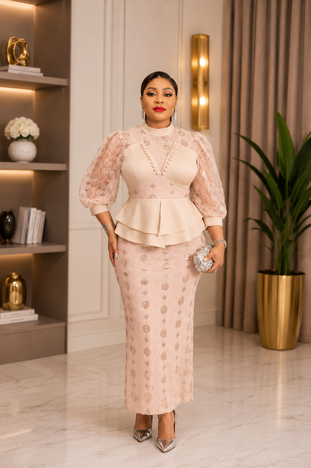 Elegant Skirt Set