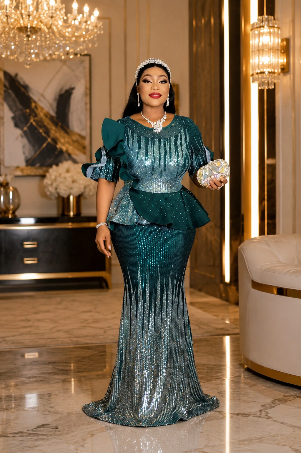 ELEGANT PARTY DRESS