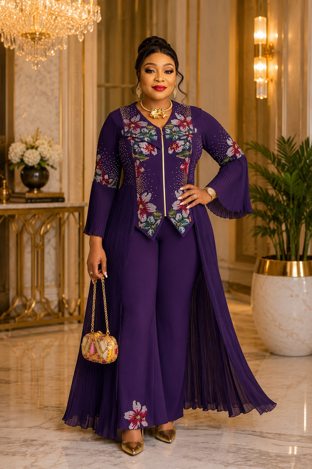 PURPLE LADY SET
