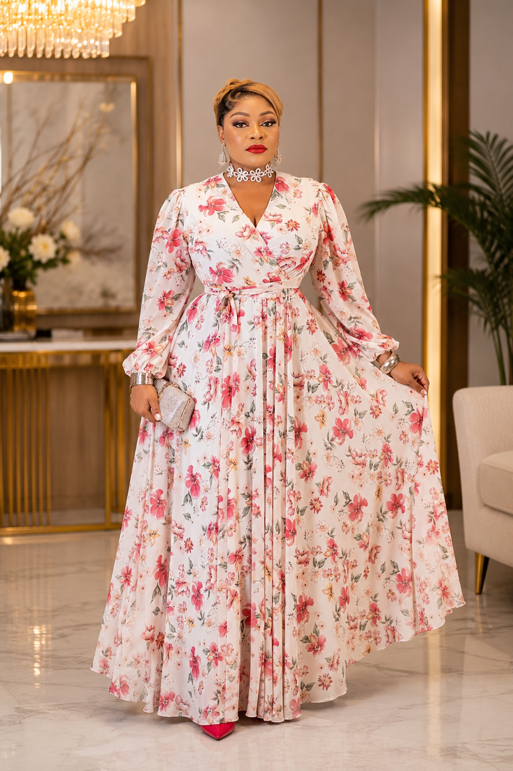 Maxi Chiffon Dress