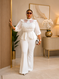 BEAUTIFULLY STONED WHITE SET